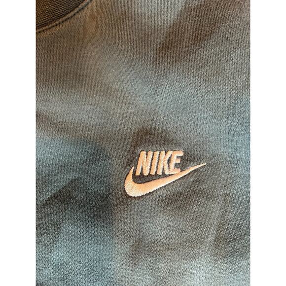 NIKE Swoosh Y2K Vintage Blue Label Long Sleeve Crew Neck Sweatshirt Men's Small - Picture 4 of 9